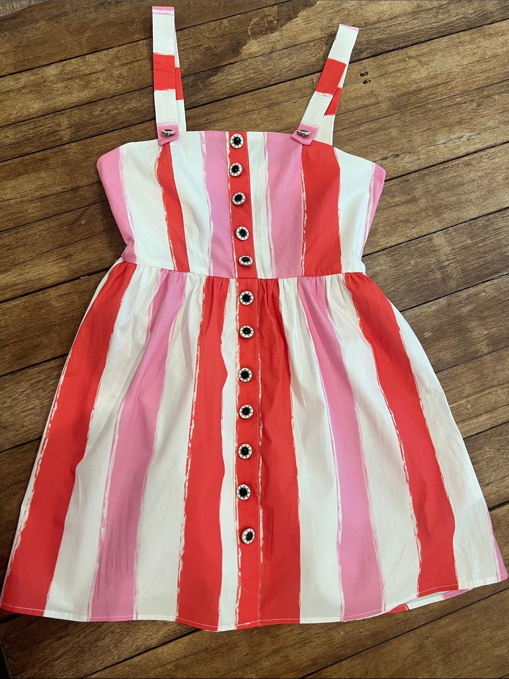 Coco Lilly’s striped mini dress size small